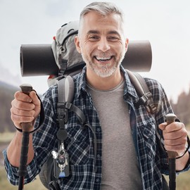 DELSWIN Tactical ID Badge Holder with Retractable Clip, Heavy Duty Retractable Keychain with ID Card Holder, 31.5" Retractable Cord (1 Badge Reel, 1 Holder)