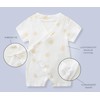 Koreanmade Baby Kimono Robe Romper with Traditional Korean Design Prints