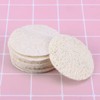 FOMIYES 50 Pcs Loofah Pads in-one Makeup Remover Exfoliating Sponge