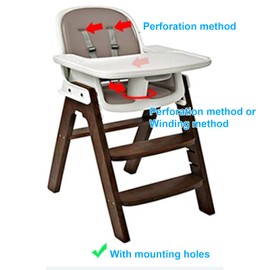 Stroller Seat Harness, 5 Point Universal Baby High Chair Safety Belts Travel Pushchair Adjustable Strap for Kids Wagon Car Children Infant Toddler Rotating Protection Pram Accessories(Hidden Buckle)