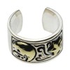 Cenote e0129 Star Crescent Moon Ear Cuff [925 Silver Accessories],