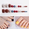 Nail art pedicure attachment design pedi tip collection 4 10 types - Pedicure pedi tip - 30 / 네일 아트 패디 큐어 붙이는 디자인 패디팁 모음4 10 종 - 패디큐어 패디팁 - 30