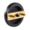 Westbrass Floating No-Hole Overflow Faceplate, Oil Rubbed Bronze, D980R-12