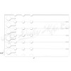 7" x 3/4" Grey - 500 Pcs - Plastic Plant