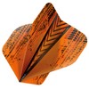 RED DRAGON Hardcore Radical Orange Extra Thick Standard Dart Flights