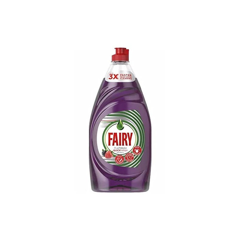 Fairy - Fairy HDW Platinum Quick Wash Wild Berry Dishwashing