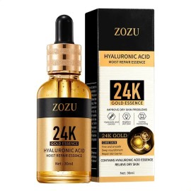 Sérum De Ácido Hialurónico De Oro De 24 Quilates, 30 Ml, Hid