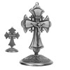 Jesus Statue Ornament Alloy Jesus Christ Cross Statue Figurine Christian