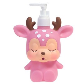 Children's Soap Dispenser for Children, Soap Dispenser 300 ml, Soap Bottle with Renito Shape Liquid Soap, Shampoo, Lotions Idel for Use in the Bathroom or Kitchen