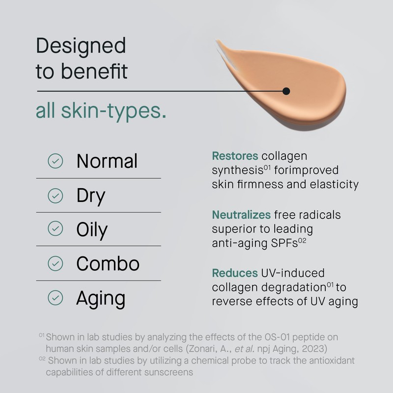 OneSkin FACE SPF OS-01 Peptide Broad Spectrum SPF 30+ Mineral