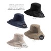 Loo&c Women's Hat, Large Size, Wide Brim Glacier Hat, 2-Way