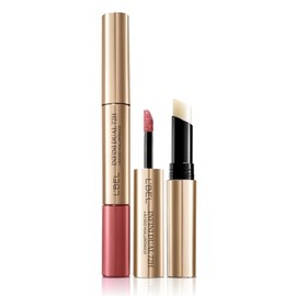 L’BEL Labial Infini Dual Triple Poder – Mate No Transfer, Satinado Volumen y Bálsamo Reparador 3 en 1 (Nude Cashmere)