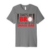 Funny Baseball Brother That's My Bro Here for Snack Bar