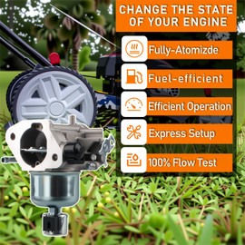 Gioong Carburetor Air Filter Oil Filter Fuel Pump Repair Kit for Kohler 22HP-26HP Engines - Replace 32 853 99-S, KH-32-853-99-S Compatible with Craftsman T240