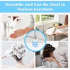 GLUBEE Thick Glass Soap Dispenser with Rust Proof Stainless Steel