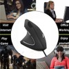 elec Space Vertical Left-Handed Mouse, Left Hand Ergonomic USB Wired