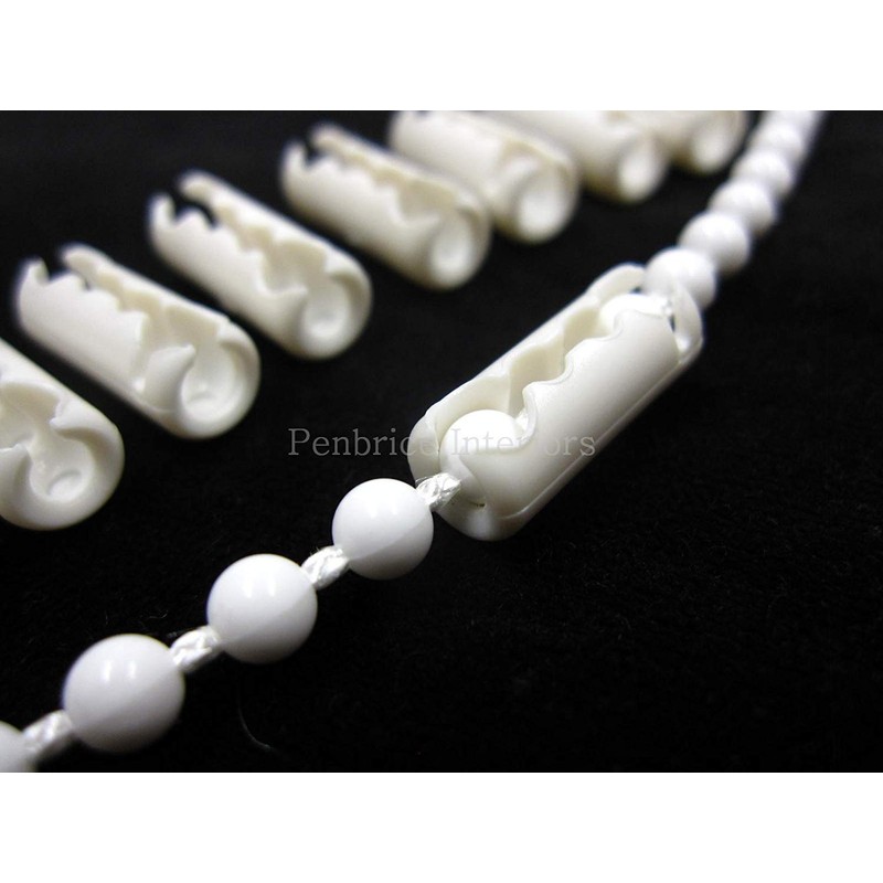 Penbrice Interiors 5 Roller blind beaded chain safety connectors Babyproof
