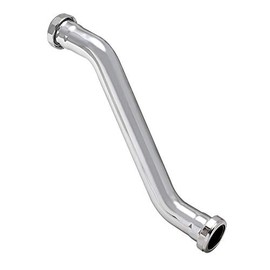 EZ-FLO 1-1/4 Inch x 1-1/4 Inch Heavy-Duty Double Offset with Slip-Joint Connection, Chrome Finish, 35150