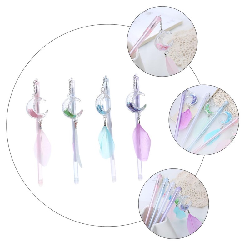 Operitacx 2 Sets Roller Pen Abnehmbare Refill Gel Stifte Und