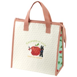 Skater FBC1-A Lisa & Gaspard Apple Lunch Bag, Non-Woven Fabric Cooler Bag