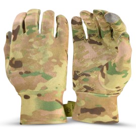 G & F Products Lightweight Camouflage Hunting Gloves Layer, Touchscreen Compatible, Anti-Slip Grip, Archery, Shooting, Fishing, All-Season Use, Flexible Fit for Men/Women