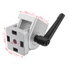 Mewutal Swivel Aluminum Extrusion Profile Hinge with Handle 4040 Series