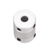 sourcing map 4mm to 6mm Aluminum Alloy Shaft Coupling Flexible