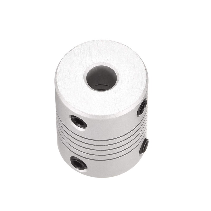 sourcing map 4mm to 6mm Aluminum Alloy Shaft Coupling Flexible
