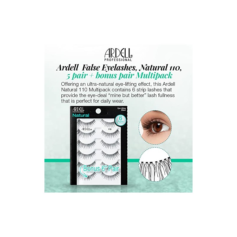 Ardell Multipack 110 Lashes, 0.06 Pound