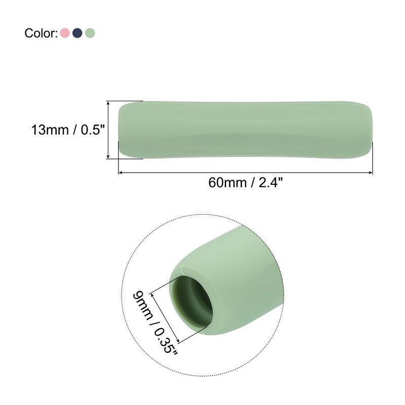 MECCANIXITY 3pcs Pen Grip Silicone Case Silicone Ergonomic Design Sleeve