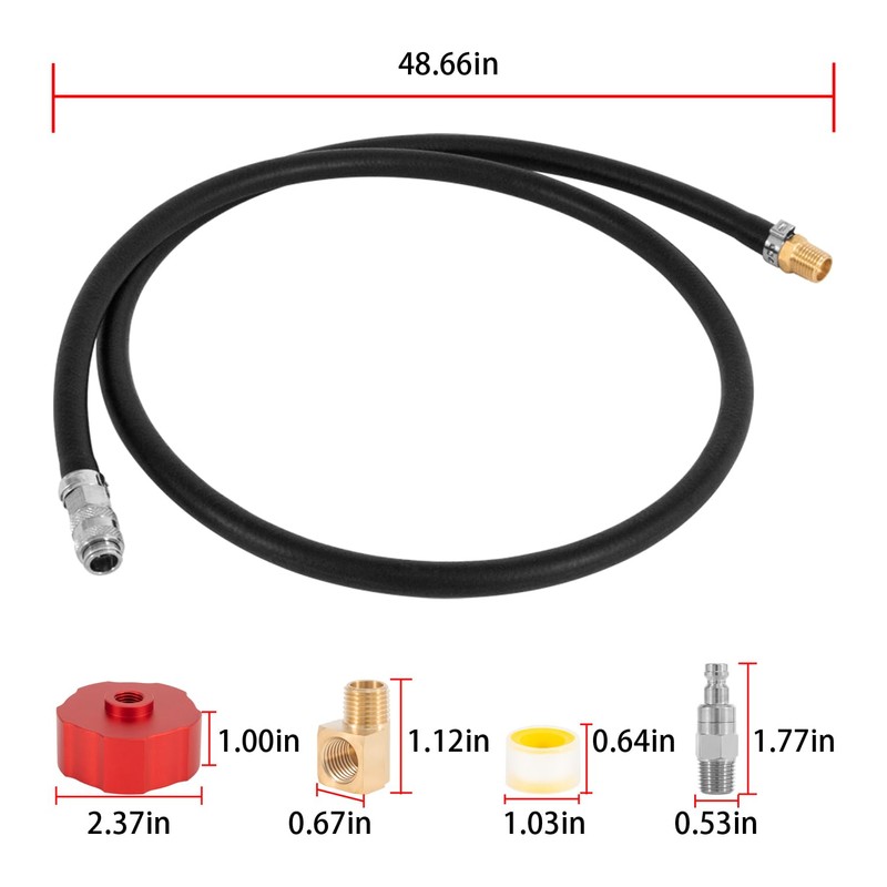 YOOWEE Single System Clam Kit HND1.2CS, Fit for EU1000i &