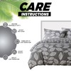 Olivia Rocco Leaves Printed Duvet Cover Set Hotel Quality Reversible