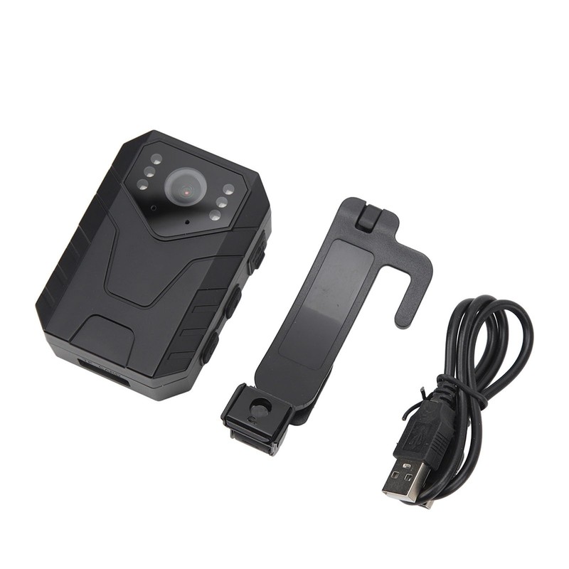4K HD Body Camera, Portable Clip Camera with Night Vision,