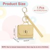 PATIKIL Mini Handbag Keychain, Cute Coin Purse Keychain PU Leather