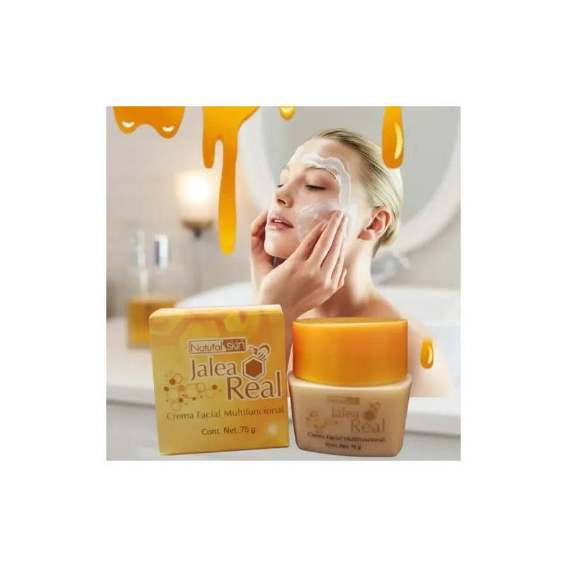 Arabela Crema Facial Multifuncional Natural Skin Jalea Real para Rostro