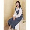 TOWYYO Women's Apron, Cute, Stylish, Frill, Pocket, Shoulder Bag, Kitchen,