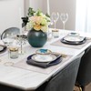 ASYOUWISH Set of 6 PVC Kitchen Table Place Mats, Non-Slip