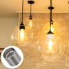 PATIKIL Light Socket Shade Ring, 3pcs E26 E27 Medium Base