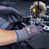 KAYGO Safety Work Gloves MicroFoam Nitrile Coated-KG18NB,Seamless Knit Nylon Glove