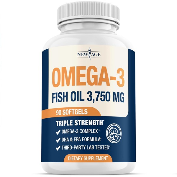 Triple Strength Omega 3 Fish Oil 3750 mg - EPA