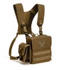 MOXULE Binocular Harness Chest Pack - Bino Case with Rangefinder