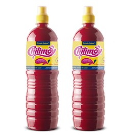 Chilimoy El Original 1.06 kg 2pack Chamoy Sin Azucar Añadido Bajo en Calorias – Salsa Mexicana Picante con Ciruela y Chile | Ideal para Frutas, Botanas y Micheladas