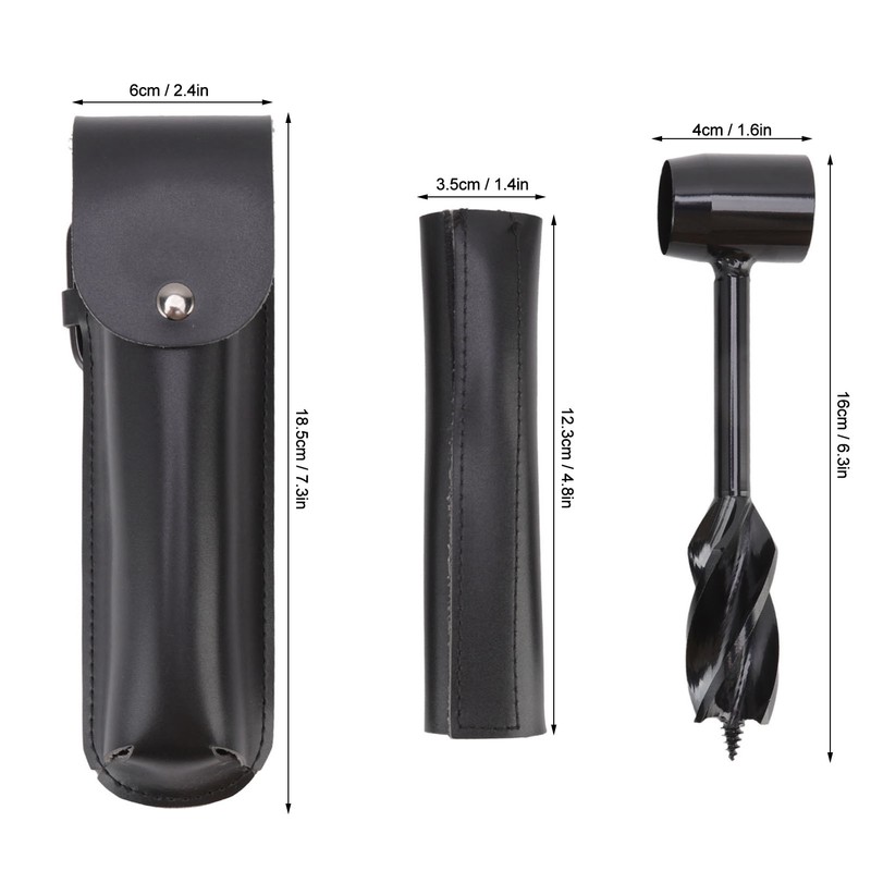 Outdoor Survival Multitool Stainless Steel Hole Drilling Punching Tool with