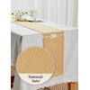 HEETA Jute Table Runner Roll 30 cm x 10 m,