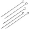 20 Pieces Stainless Steel Cocktail Picks Appetizer Pick Fruit Stick