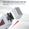 Rechargeable Men Electric Hair Clipper Trimmer Double Head Razor Reciprocating