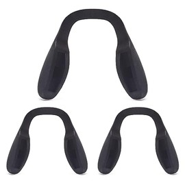 Mryok Replacement Nose Piece Nose Pads for Oakley Split Shot OO9416/Split Time/Crossrange/Crossrange R/XL Sunglass - Black & Black & Black