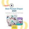 Charlie Banana Cloth Diapers, Reusable, Washable, Adjustable Newborn Size Diaper
