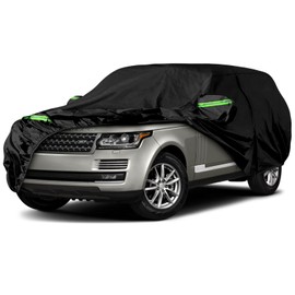 Waterproof Car Covers Replace for 2009-2025 Land Rover Range Rover SWB, 6 Layers All Weather Car Cover with Zipper Door & Windproof Bands for Snow Rain Dust Protection