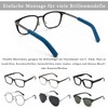 Pack of 10 Cotton Eyeglass Temple Covers - Soft &